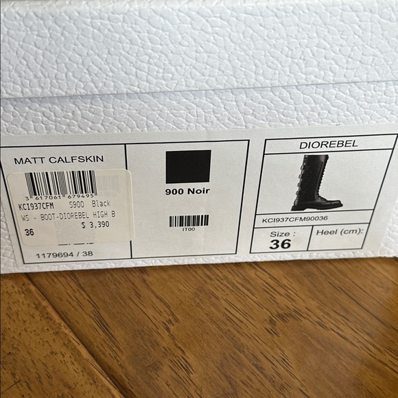 Auth. Dior Diorebel combat boot - Picture 17 of 17